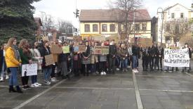 Sucha Beskidzka: Młodzieżowy Strajk Klimatyczny 