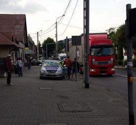 Maków Podhalański: Potrącenie pieszej przechodzącej przez pasy