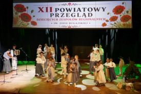 Za nami XII Powiatowy Przegląd Dziecięcych Zespołów Regionalnych w Makowie Podhalańskim.