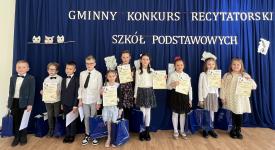 Gminny Konkurs Recytatorski Szkół Podstawowych w Łętowni