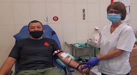 Dzielnicowy Makowa Podhalańskiego oddał już ponad 30 litrów krwi