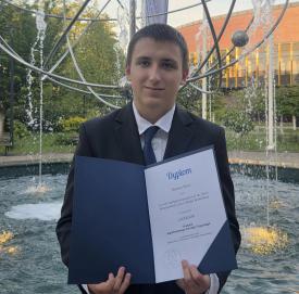 Mateusz Sarna laureatem IV Jagiellońskiego Turnieju Fizycznego.
