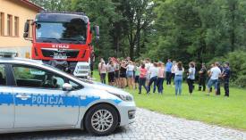    „Kręci mnie bezpieczeństwo nad wodą i w górach” spotkanie z uczestnikami obozu w Zembrzycach  