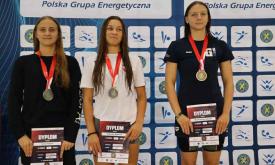 Wiktoria Gracjasz z trzema medalami Mistrzostw Polski!