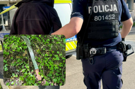 Groził policjantom maczetą. 62-latek zatrzymany przez wadowickich funkcjonariuszy.