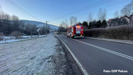 Zdarzenie drogowe w Palczy na DW956!