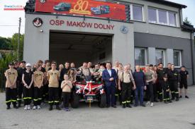 Powitanie nowego quada oraz przyczepki ratowniczej w OSP Maków Dolny (foto/wideo). 