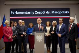 Parlamentarny Zespół do spraw Małopolski obradował o sprawach ważnych dla naszego regionu. 
