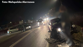 Kolizja na skrzyżowaniu Zamkowej i Wadowickiej. Utrudnienia w ruchu!