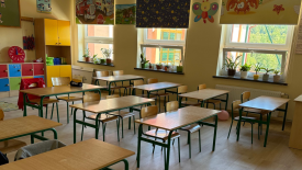 Nowe oblicze szkolnych wnętrz w Naprawie.