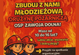 Rusza nabór do Młodzieżowej Drużyny Pożarniczej przy OSP Zawoja Dolna.