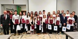 Wręczono Stypendia Wójta Gminy Bystra-Sidzina.