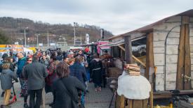 Tłumy na Zlocie Food Trucków w Suchej Beskidzkiej