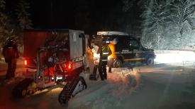 Zgubiła szlak w ekstremalnych warunkach. Akcja HZS i GOPR na Babiej Górze.