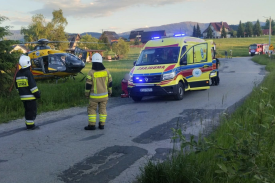 Interwencja służb w Zawoi Przysłop. Do akcji zadysponowano LPR.