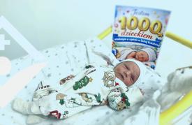 Szpital w Suchej Beskidzkiej powitał 1000. dziecko w tym roku - Nikodema.