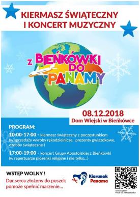 BIEŃKÓWKA: KIERMASZ ŚWIĄTECZNY I KONCERT MUZYCZNY