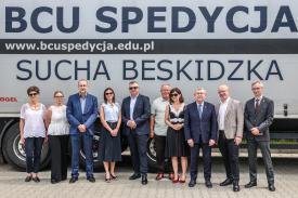Wicemarszałek w suskim BCU. Nowoczesne pracownie i wielkie plany rozwoju.