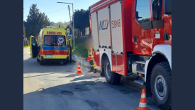 Krzeszów - wypadek quada. 