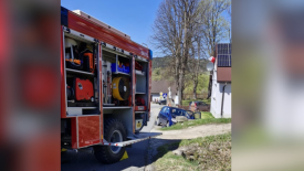 Poważny wypadek w Krzeszowie. 