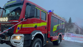 Strażacy sprawdzą przejazd dróg osiedlowych w Lachowicach.