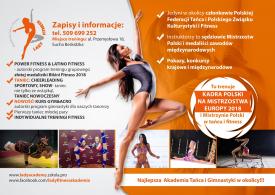  Rusza nabór do grup taneczno-gimnastycznych i Power&amp;Latino Fitness! 