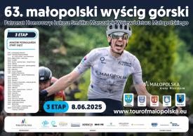 Ataki i ucieczki, wiraże i ścianki: start 63. Małopolskiego Wyścigu Górskiego.