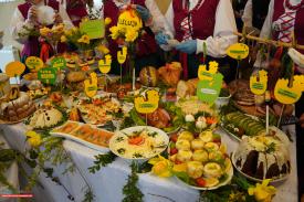 Tradycja i smak w Bieńkówce. Za nami XIX Powiatowy Konkurs Potraw i Palm Wielkanocnych.