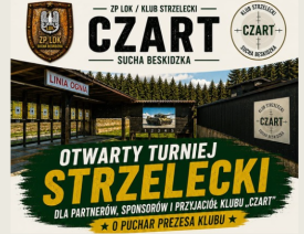 Strzeleckie emocje w Suchej Beskidzkiej. Klub „Czart” zaprasza na otwarty turniej.