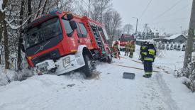 Pożar domku letniskowego w Stryszawie (szczegóły zdarzenia). 