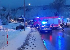 Kolizja na skrzyżowaniu w Białce – jedna osoba poszkodowana