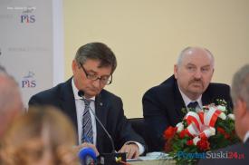 Wizyta Marszałka Kuchcińskiego komentowana w całym kraju