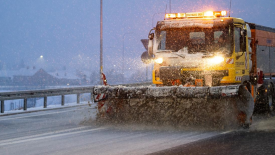 Zimowe utrzymanie dróg w gminie Bystra-Sidzina.