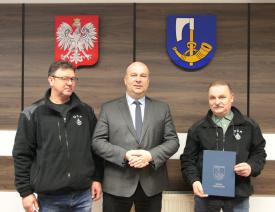 Dotacja na zajęcia muzyczne w OSP Wysoka.