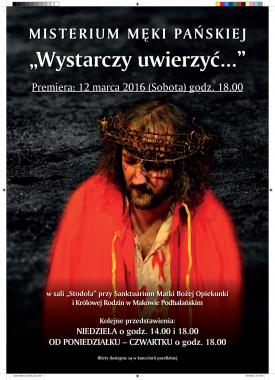 Maków Podhalański: Misterium Męki Pańskiej