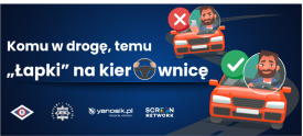 Po raz kolejny ruszyła akcja „Łapki na kierownicę”. 