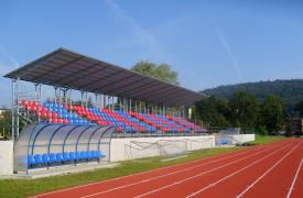 Trybuna na stadionie Babiej Góry już gotowa