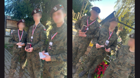 Strzelcy z SJS 3031 kwestowali dla Fundacji „Niezłomni” w Makowie Podhalańskim.