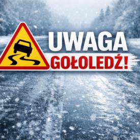 Uwaga na gołoledź. Noc i poranek pod znakiem marznących opadów.