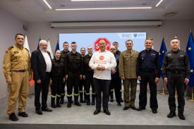 Stop agresji wobec ratowników - briefing prasowy. 