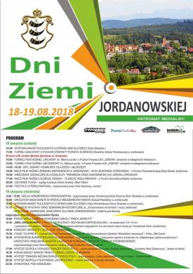 Dni Ziemi Jordanowskiej 2018 - program