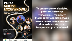 Zaproszenie na Perły Muzyki Rozrywkowej. 