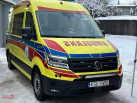 Nowy ambulans dla szpitala w Suchej Beskidzkiej. 