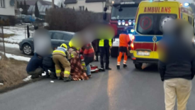 Interwencja służb w Krzeszowie.