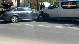 Szczegóły zdarzenia drogowego w Suchej Beskidzkiej. 