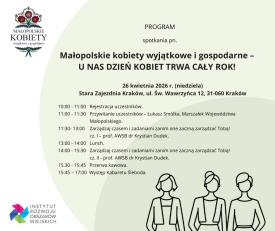 Siła kobiet z Małopolski – nadchodzi wyjątkowe wydarzenie w Krakowie. 