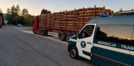 60 ton na wadze w Zembrzycach. Zestaw z drewnem był przeciążony o ponad 20 ton!