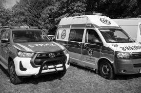 Tragiczny wypadek podczas prac leśnych w sąsiednim powiecie.  Nie żyje 62-letni mężczyzna.