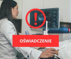 Szpital w Wadowicach pracuje bez zmian. Placówka wydała oświadczenie. 