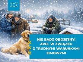 Gmina Zawoja apeluje o wzajemną troskę w czasie zimy.